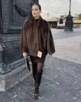 Шуба из норки nafa 1