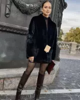Шуба из норки nafa 0