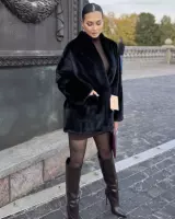 Шуба из норки nafa 1