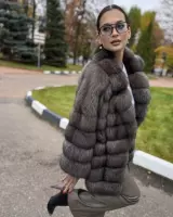 Шуба из баргузинского соболя 1