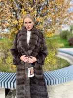 Шуба из баргузинского соболя топ лот 1