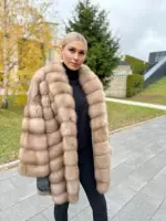 Шуба из куницы 2