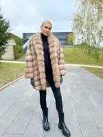 Шуба из куницы 4