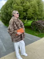 Шуба из соболя тортор 1