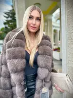 Шуба из баргузинского соболя 1