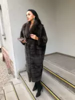 Шуба кокон из баргузинского соболя 1