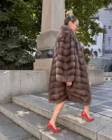 Шуба из куницы 5