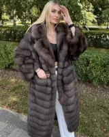 Шуба из куницы 0