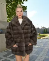 Шуба из куницы 0