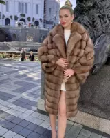 Шуба из куницы 0