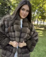Шуба из баргузинского соболя 2