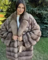 Шуба из соболя тор-тор 0