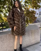 Шуба из куницы 2