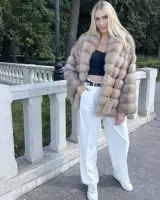 Шуба из куницы 3
