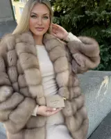 Шуба из куницы 0