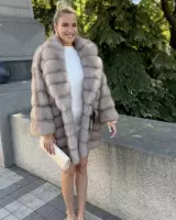 Шуба из куницы 0