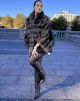 Шуба из куницы 0