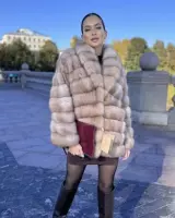 Шуба из куницы 0