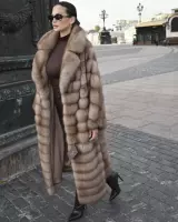 Шуба из куницы 0