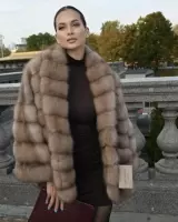 Шуба из куницы 0