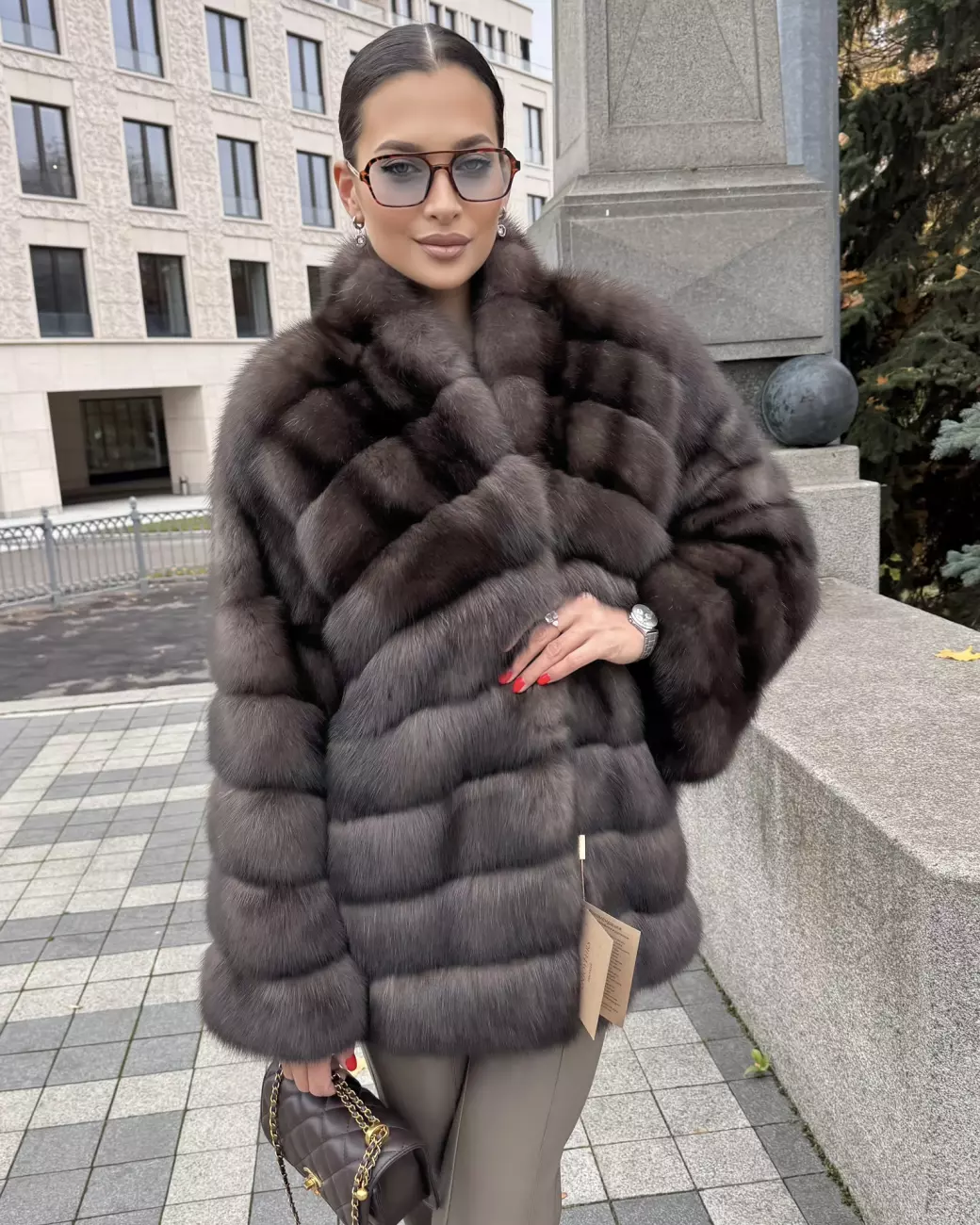 Шуба из баргузинского соболя 2