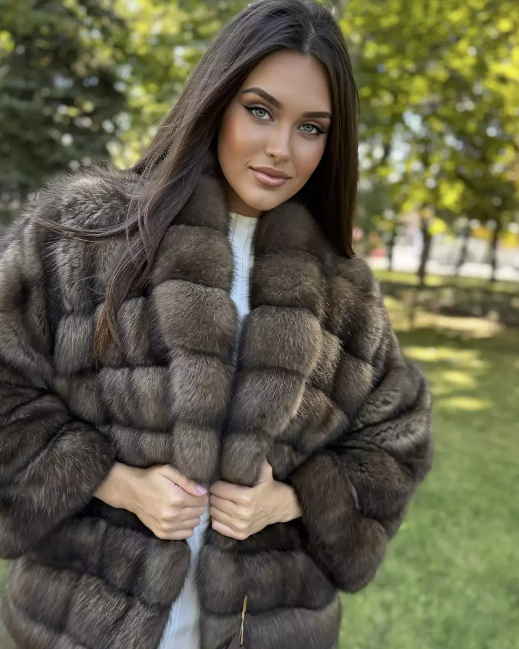 Шуба из баргузинского соболя 2