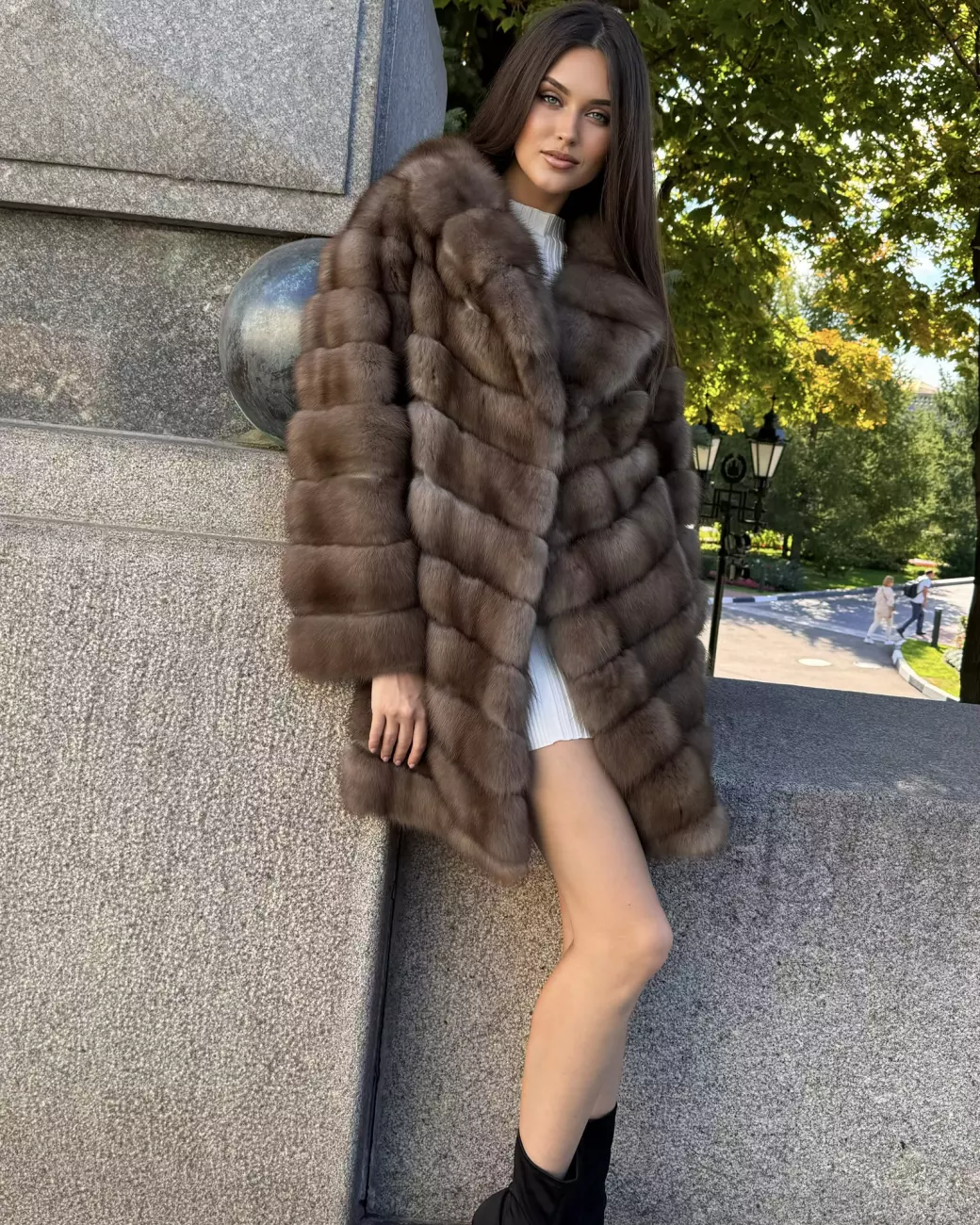 Шуба из куницы 3