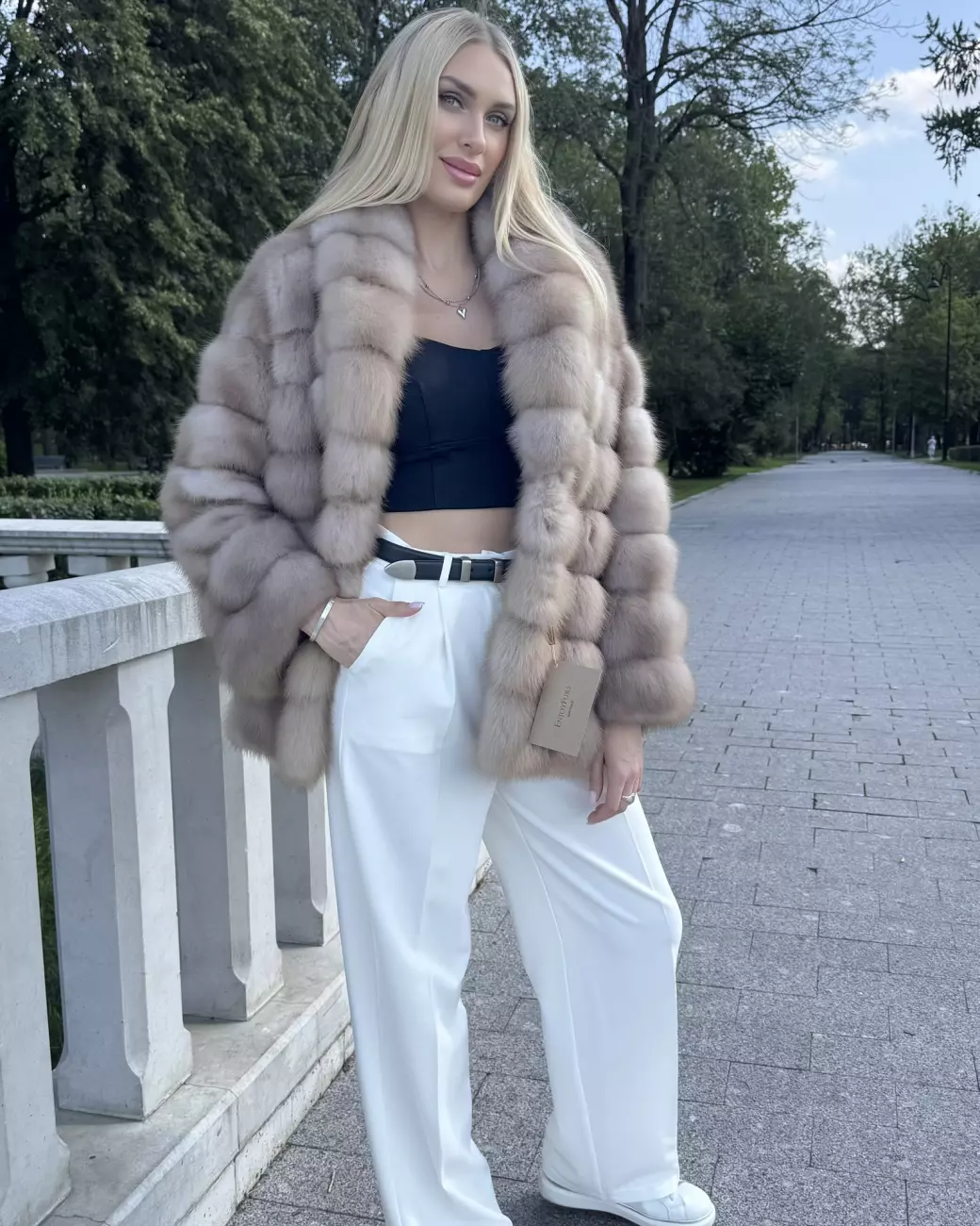 Шуба из куницы 1