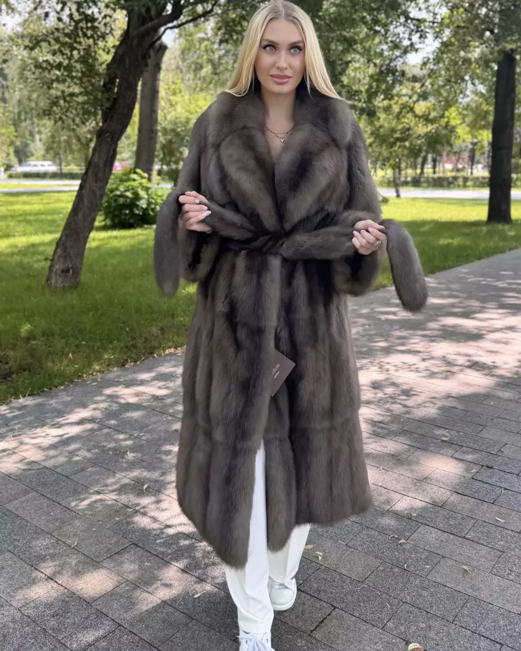 Шуба из куницы 4