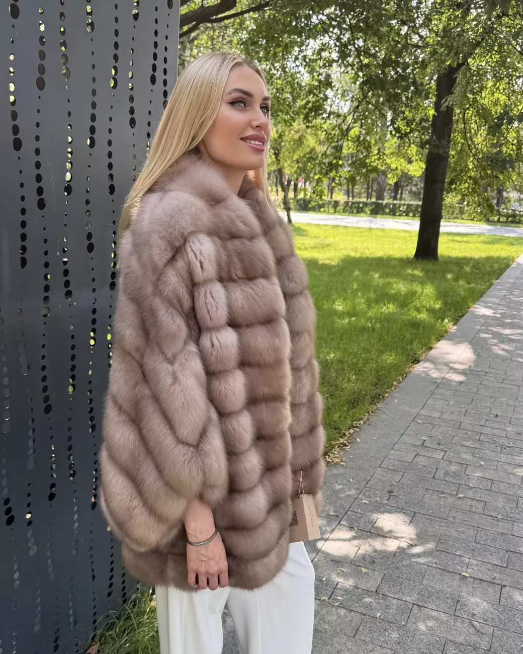 Шуба из куницы тор-тора 3