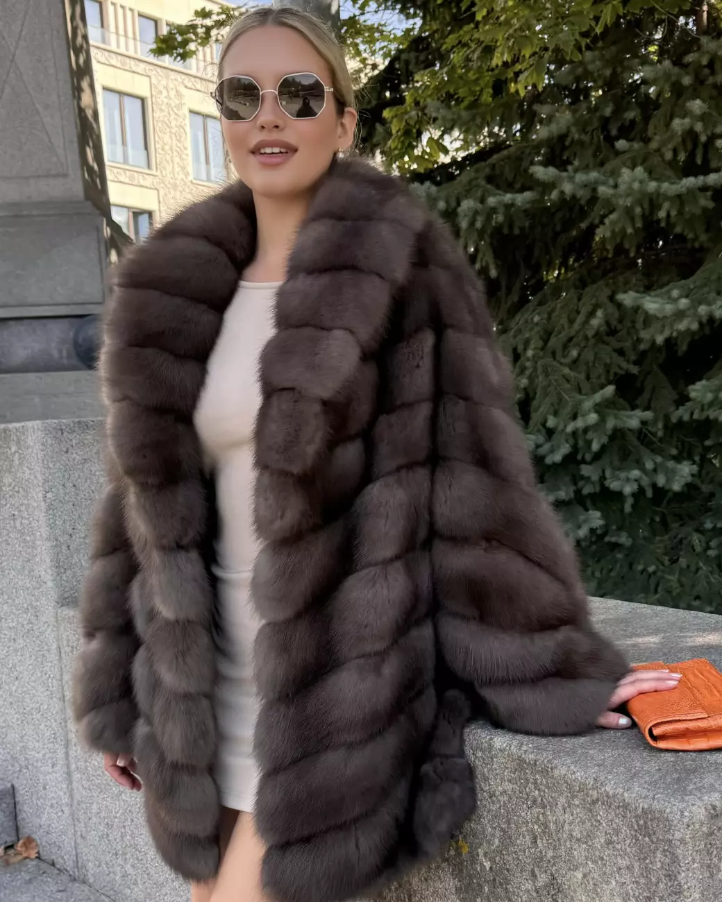 Шуба из куницы 2