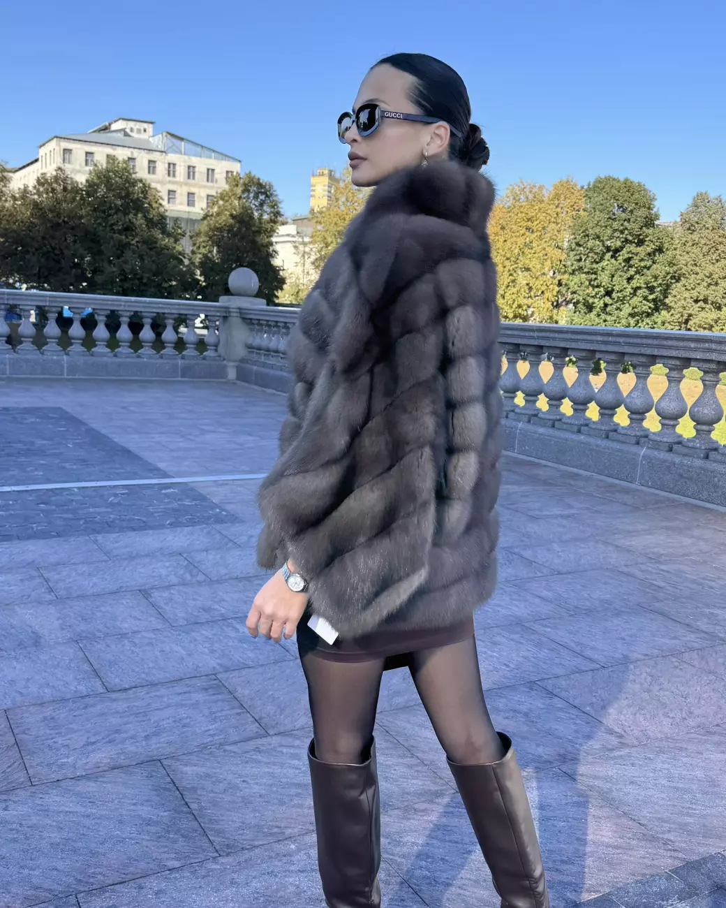 Шуба из куницы 1